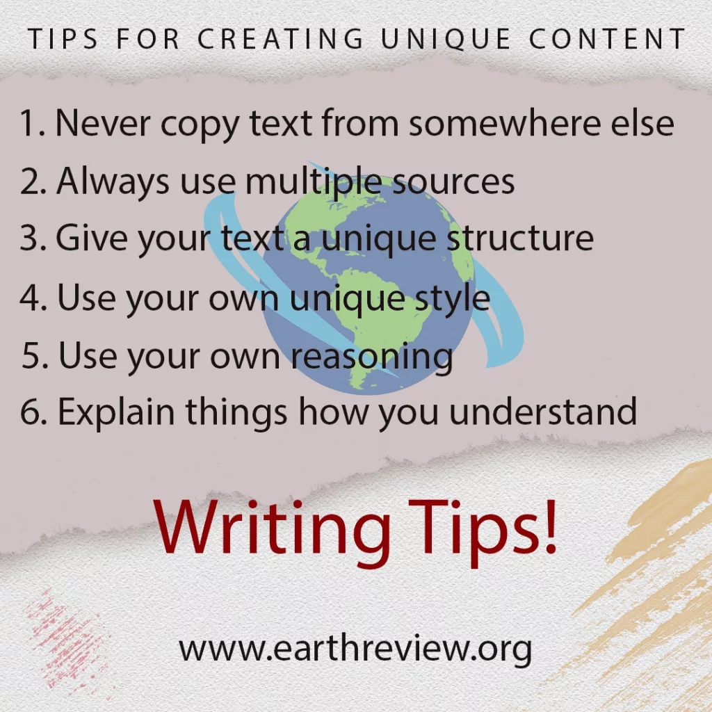 earth-review-writing-tips